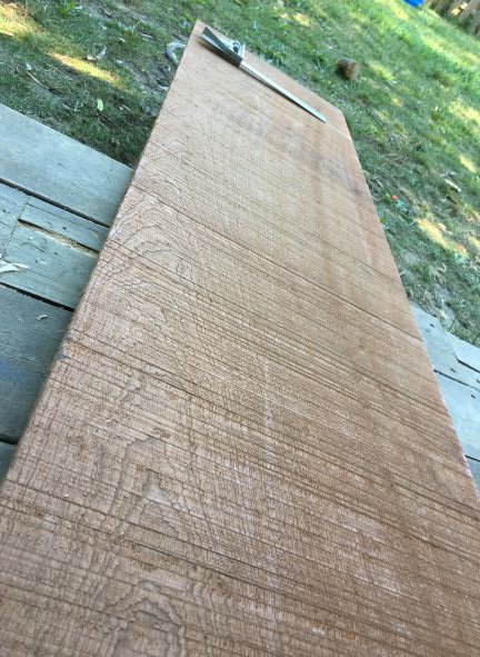 rough mahogany lumber